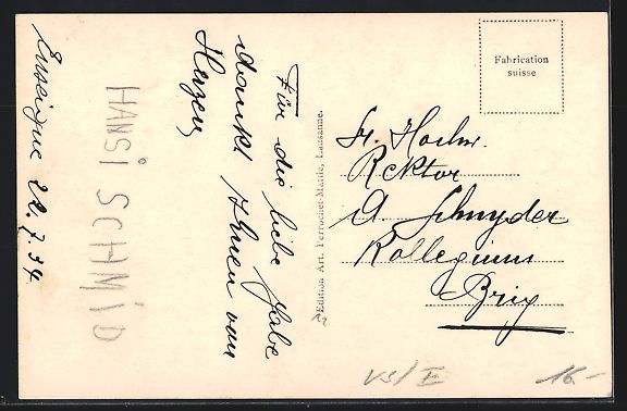 Cartoline postali: AK Euseigne, Hotel des Pyramides – Usato da Berlin venduto da bartko-reher 1