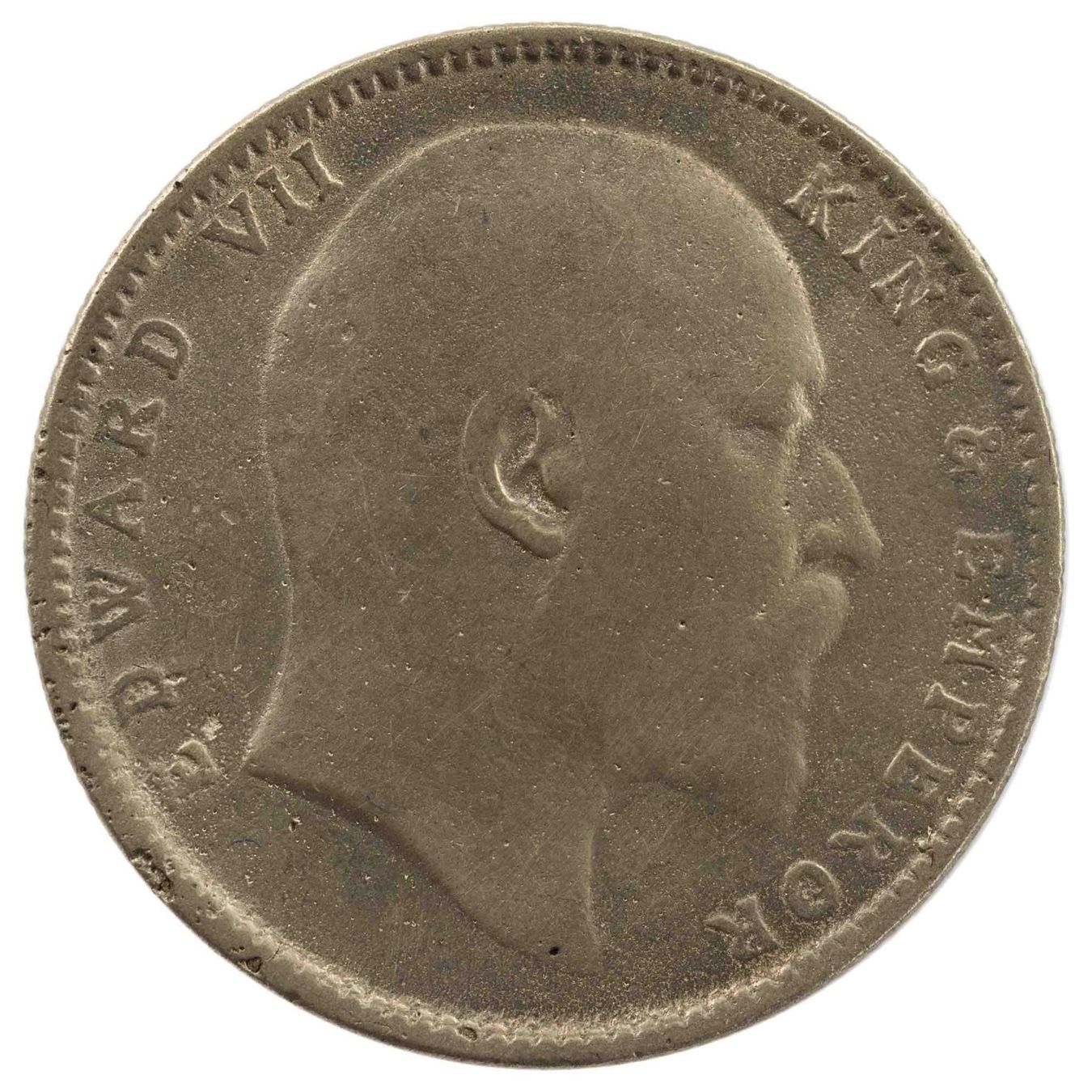 Tutti le monete: India-British 1 Rupee 1906 Silber – Usato da Rotkreuz venduto da Swiss-Coins 1