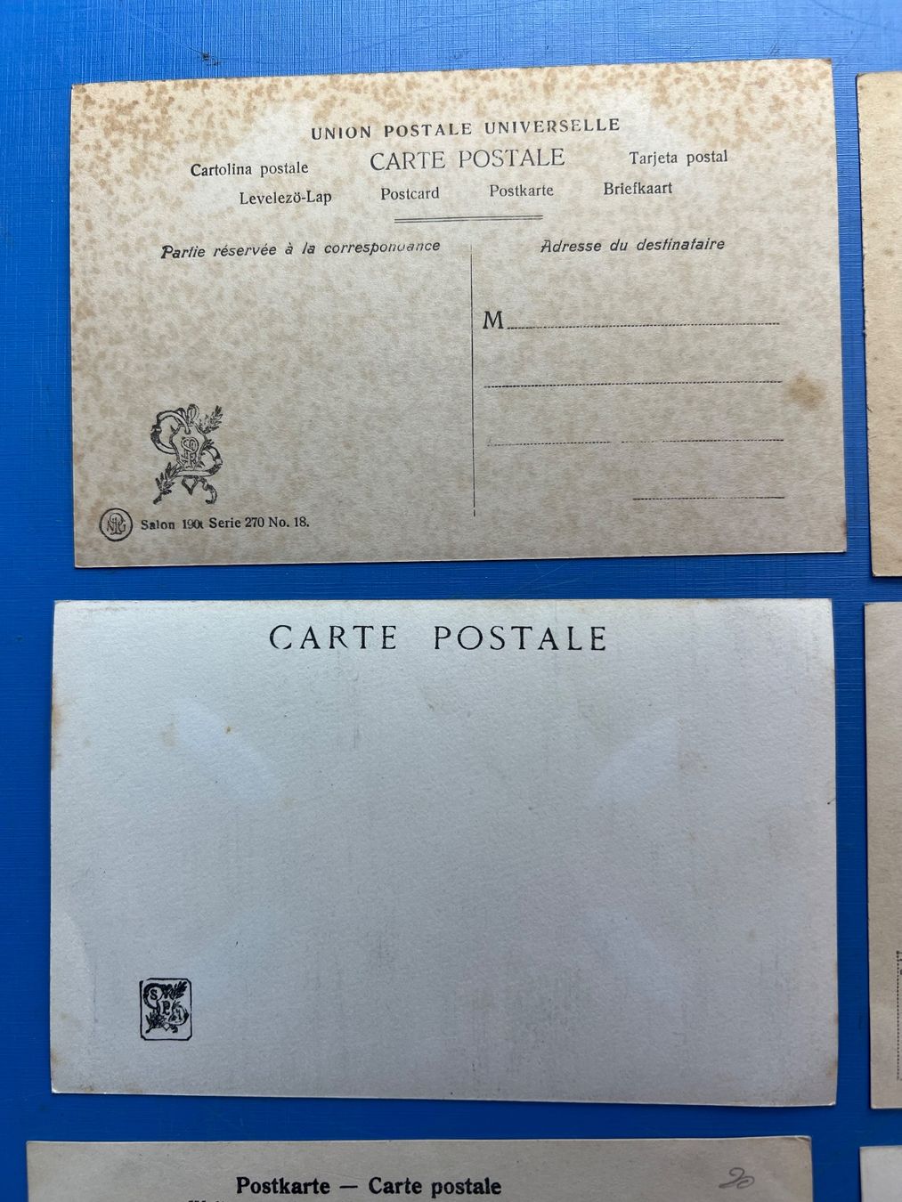 Ansichtskarten: 8 Kunstkarten – Gebraucht aus Unterengstringen von Gustav03 6