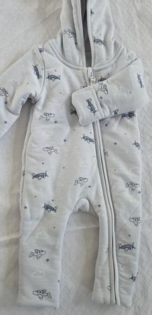 Baby Overall mit Flugzeugen Grösse 62 neu