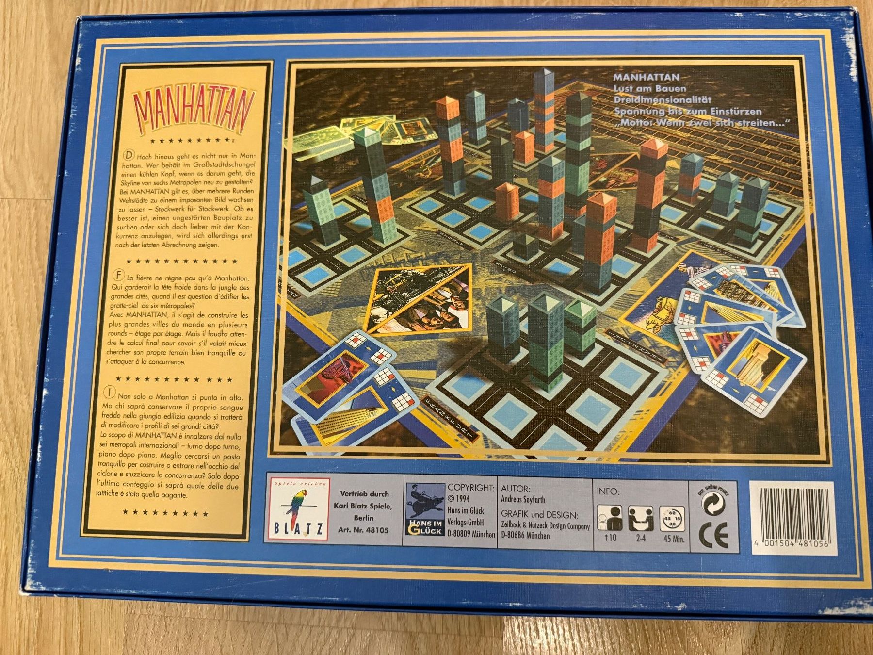 Giochi: Manhattan Spiel – Usato da ZUFIKON venduto da SULMI01 4