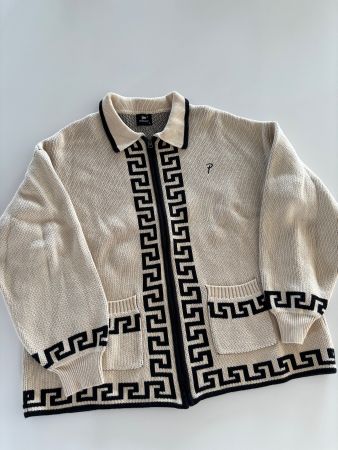 Patta Zapotec Knitted zip cardigan jacket
