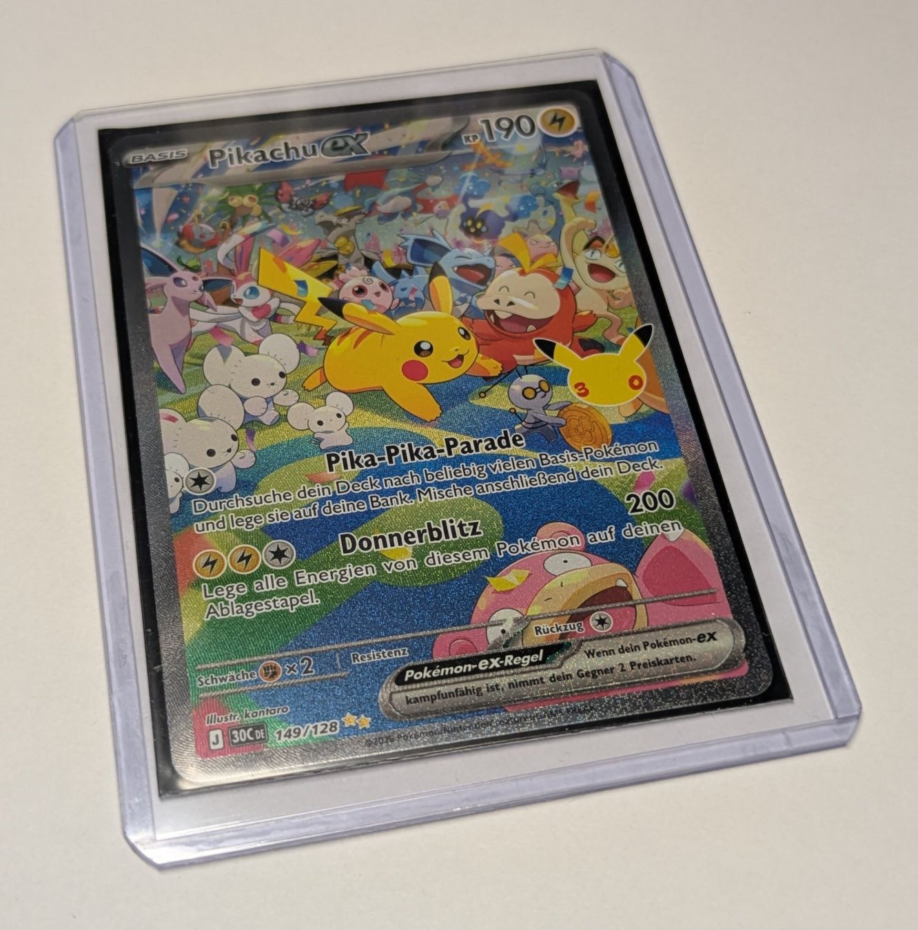 Pokémon Cartes à collectionner: Pikachu ex 149/128 DE – Neuf (Voir description) à Thun par Eloewe 4