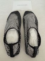 Slip-Ons Minette aus Mesh mit Kristallen
