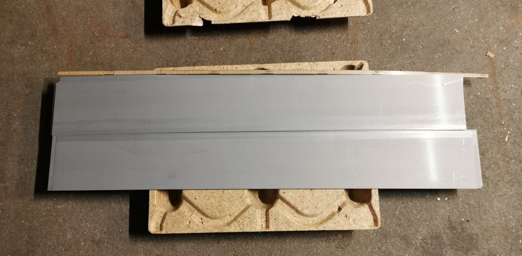 Piatti di portata: Blechtafel(0.9mm) 150x20cm – Nuovo e nell'imballaggio originale da Unterägeri venduto da Fiobi