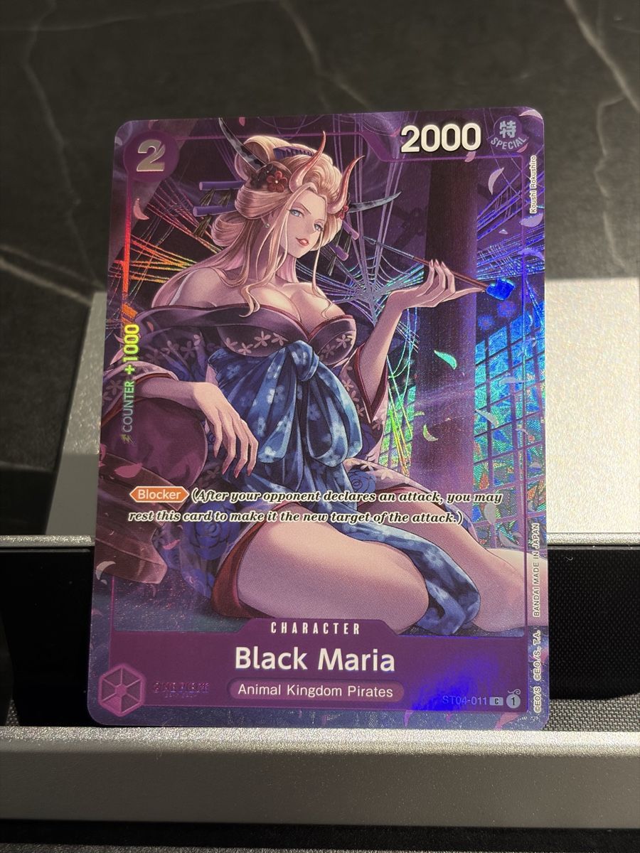 Bandai Carte collezionabili: One Piece ST04-011 Black Maria, Englisch – Nuovo (secondo la descrizione) da St. Gallen venduto da cambitcg