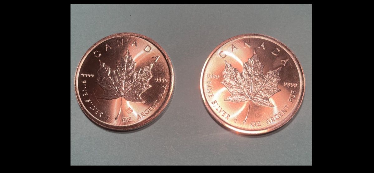 Toutes les monnaies: 2 Silbermünzen Kanada Maple Leaf 2025 – D'occasion à Gelterkinden par Parry