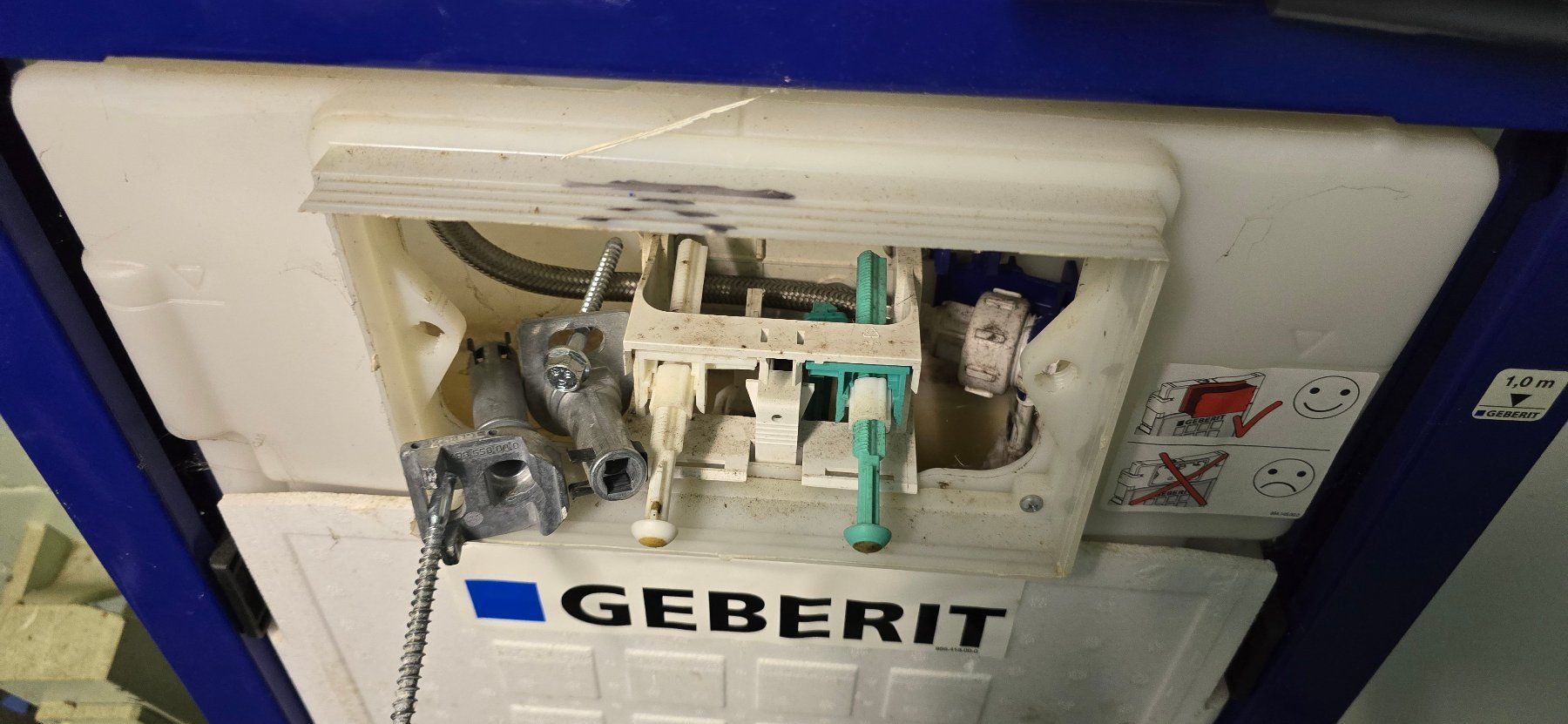 WC: GEBERIT Vorwandelement Toiletteneinbauelement – Gebraucht aus Lengnau BE von FrankHuber 2