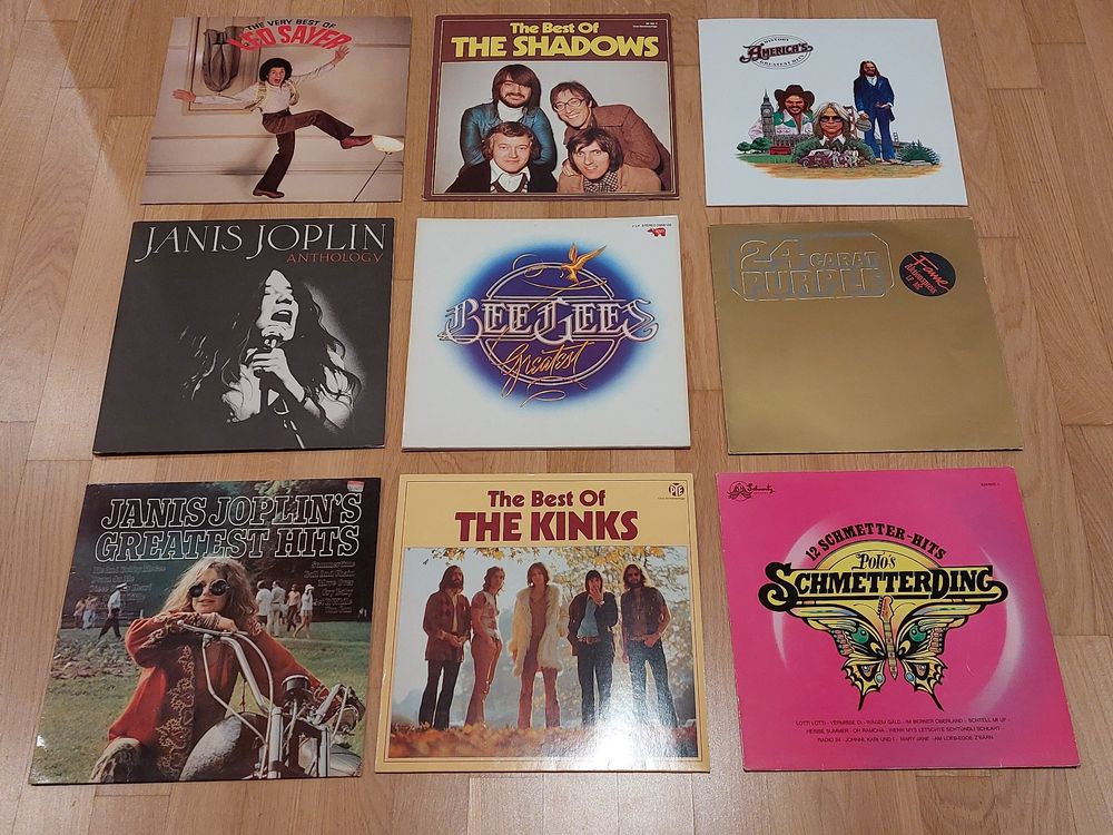 VinylPaket 9 Compilations 70er Kaufen auf Ricardo