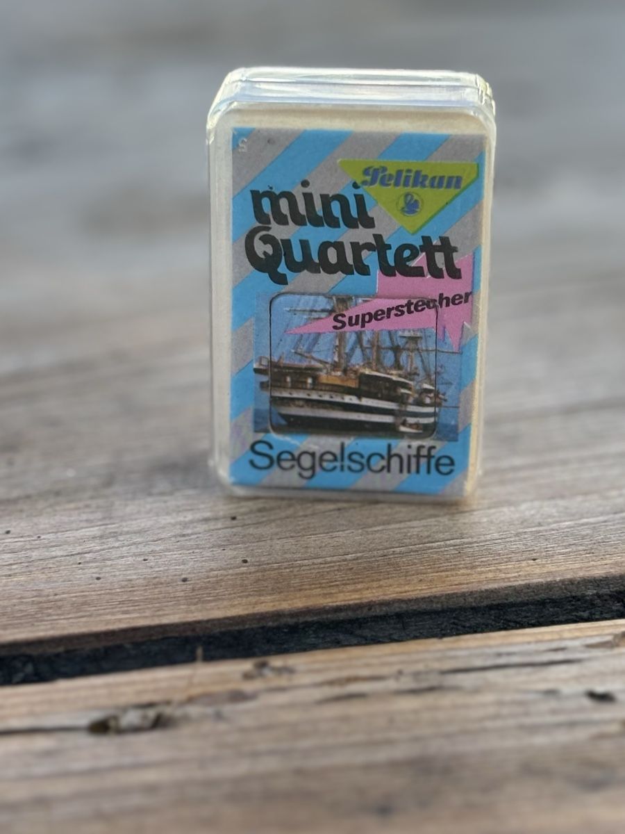 Pelikan Giochi: Pelikan Mini Quartett Segelschiffe  – Usato da Würenlos venduto da Ashley24