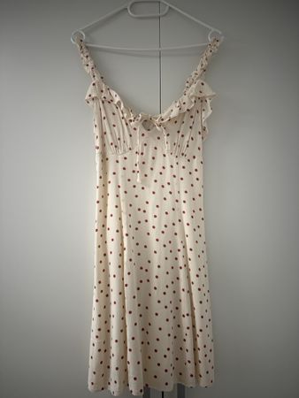 River Island Sommerkleid, Punkte, Gr. 34, Top Zustand