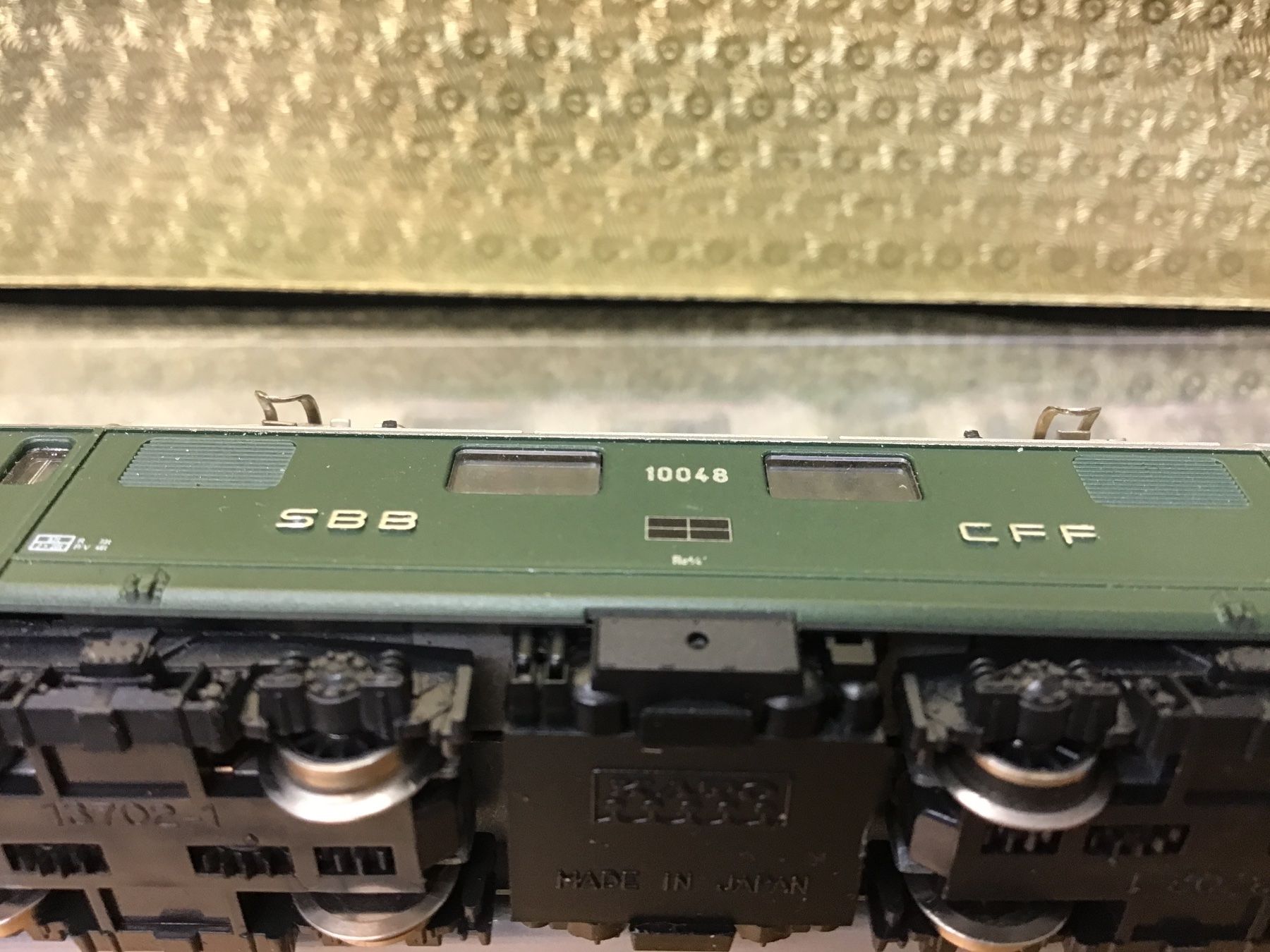 Kato Modellini di ferrovie: SBB RE 4/4 I KATO10448 DIGITAL – Usato da Männedorf venduto da Modellbau-wyss 3