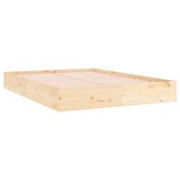 vidaXL Massivholzbett 140 × 200 cm – neuwertig, nie benutzt