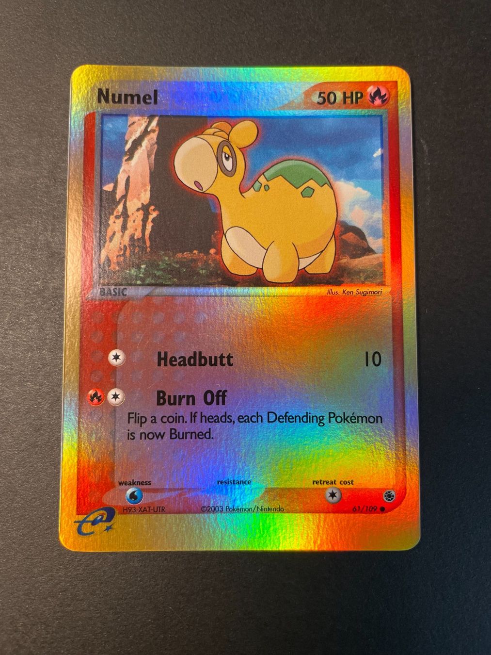 Pokémon Carte collezionabili: Numel 61/109 Reverse Holo Ruby & Sapphire – Usato da Zürich venduto da pokemon_cards