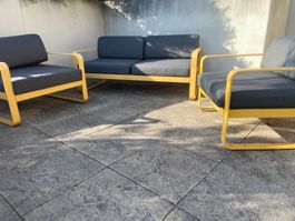 Salon 3 pieces de jardin, Fermob Bellevie