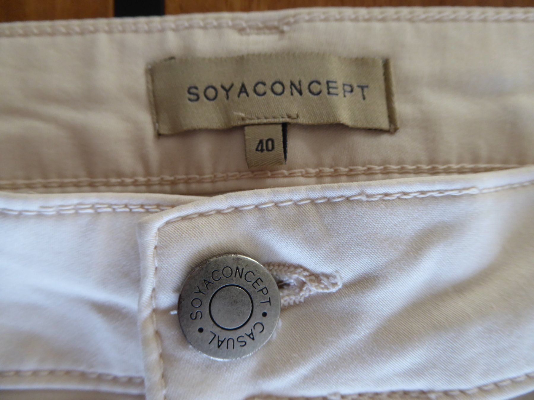 Hosen: Hose SOYACONCEPT beige Grösse 40 – Neu (gemäss Beschreibung) aus Entlebuch von roma6370 2