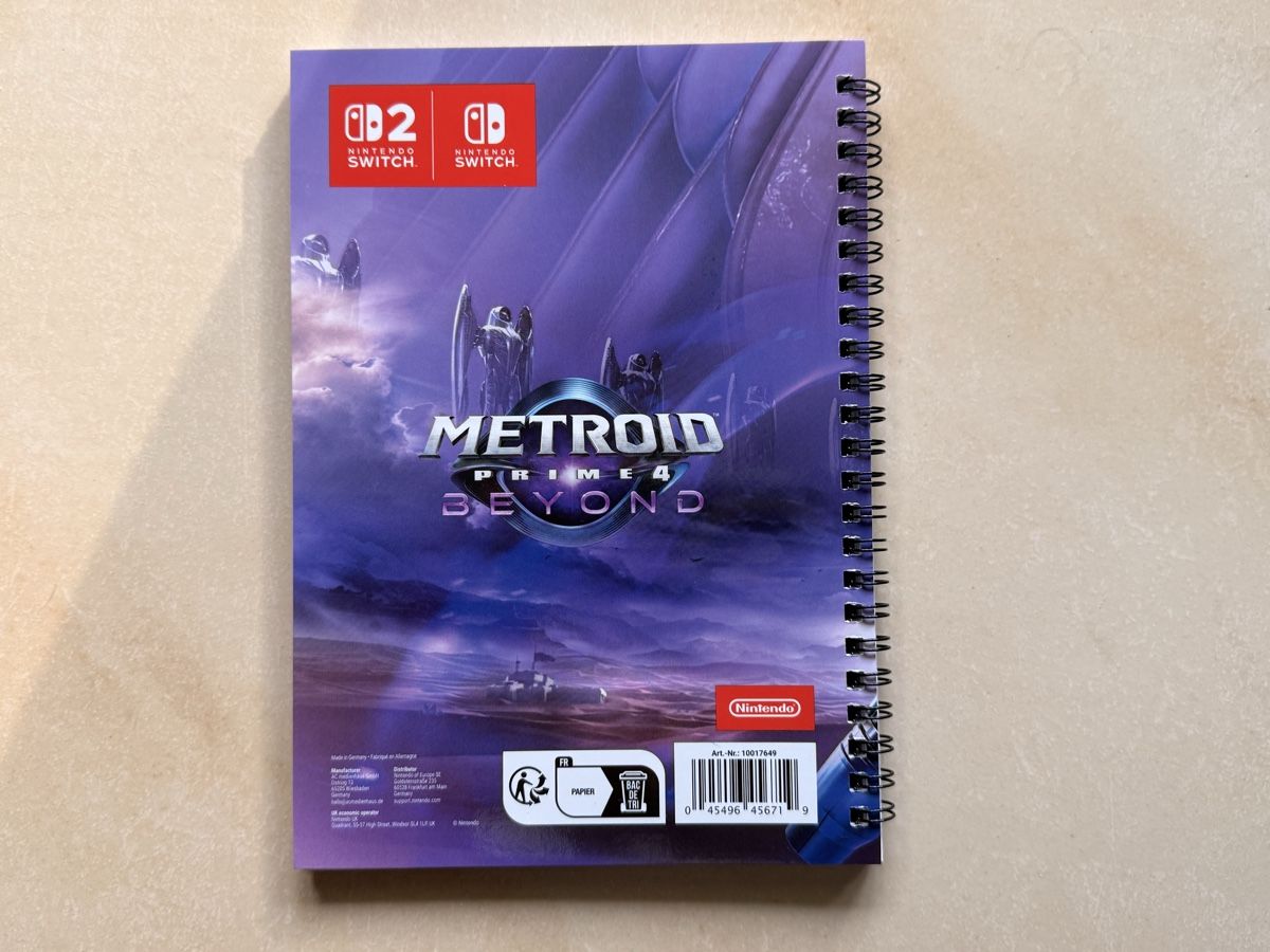 Libri: Metroid Prime 4 Beyond Notizblock – Nuovo (secondo la descrizione) da St. Niklausen OW venduto da roc2554 1