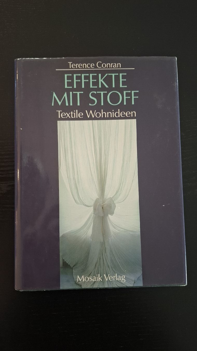 Libri: Effekte mit Stoff•Textile Wohnideen•Terence Conran – Usato da Ottenbach venduto da Rasenmaeeher