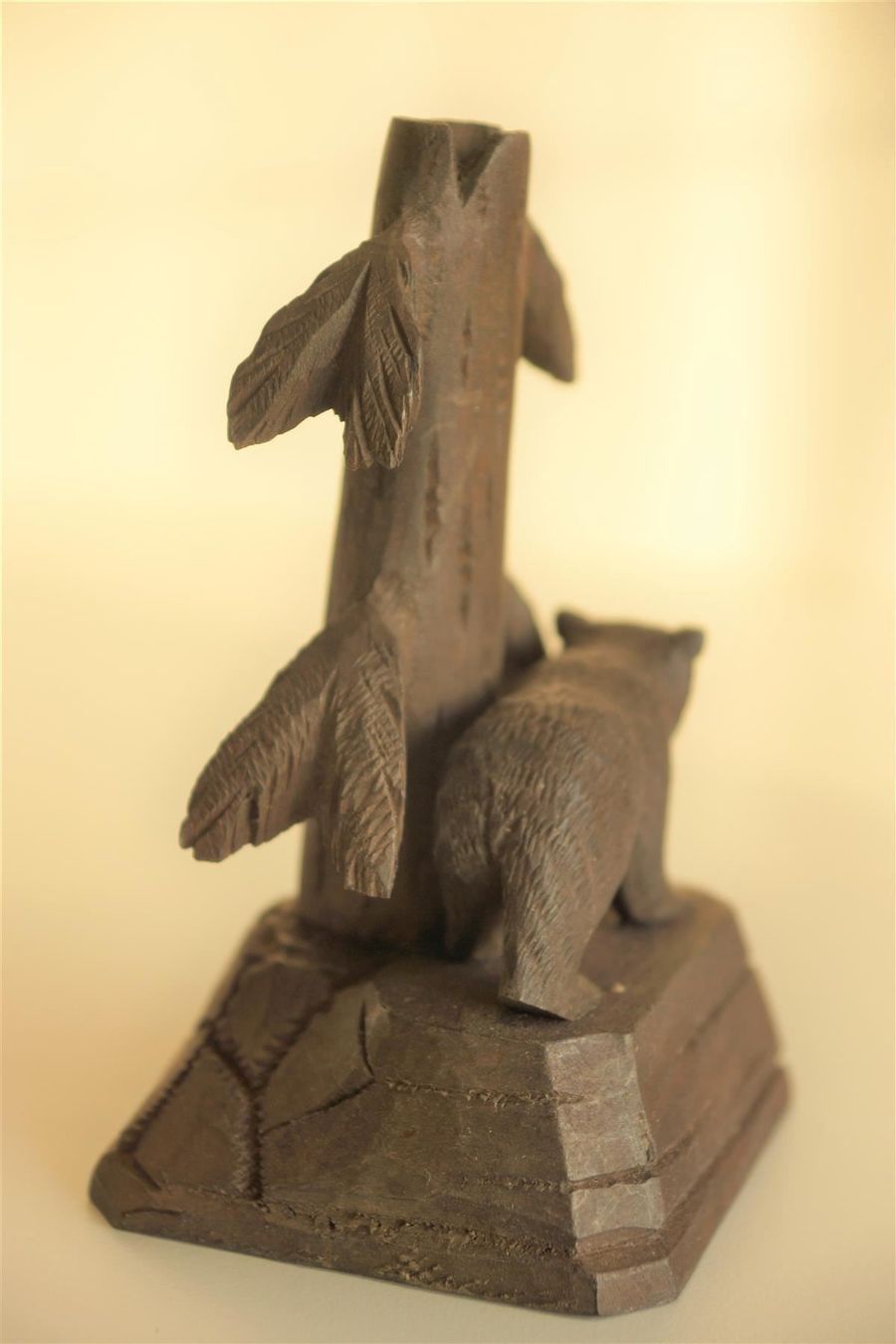 Sculture & Statue: Bär , geschnitzt (Stifthalter) – Nuovo e nell'imballaggio originale da Brienz BE venduto da P.Edelweiss 1