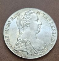 Silbermünze, Maria Theresia Taler, NP, Feingewicht 23g