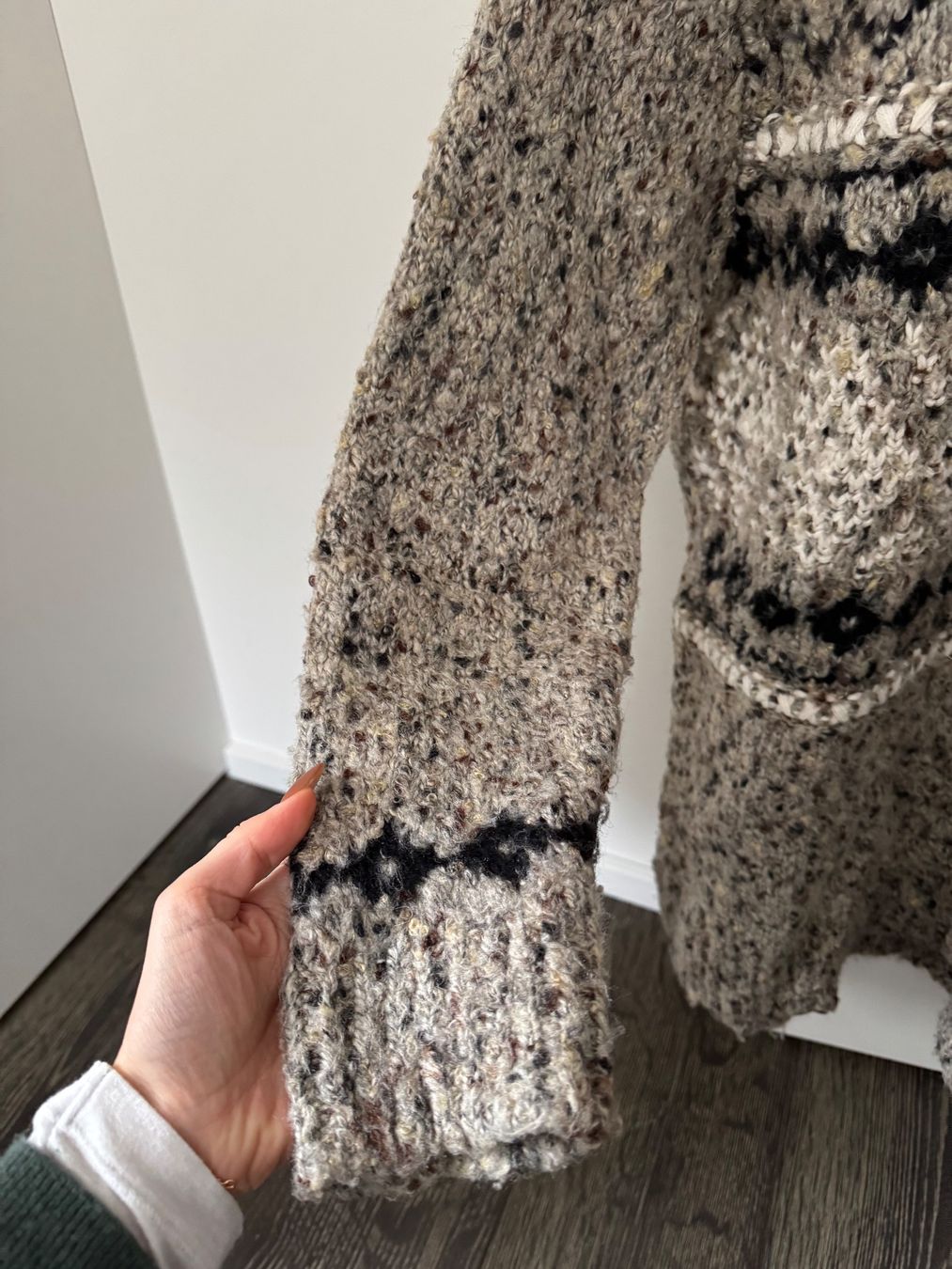 Mango Maglioni & Felpe: Damen Mango langer Pullover aus Wollmischung – Usato da Meilen venduto da Emma_321 2
