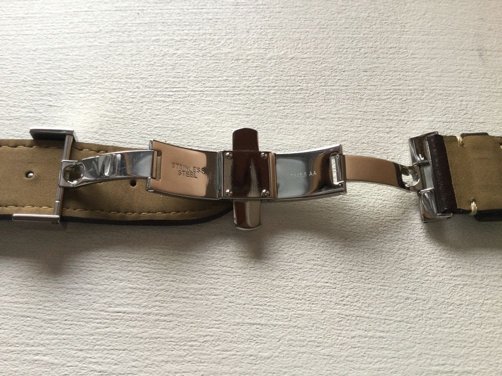 BERNY Lederarmband Mit Schnellverschluss – Echtes Kalbsleder, 20mm & 22mm, Für Deine Uhr