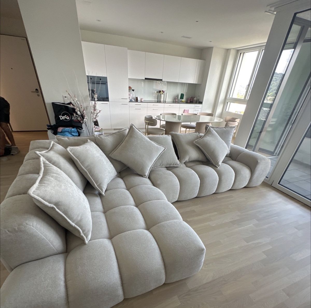 Sofas: Beiges Ecksofa – Neuf (Voir description) à Spreitenbach par nat_nfz6 1