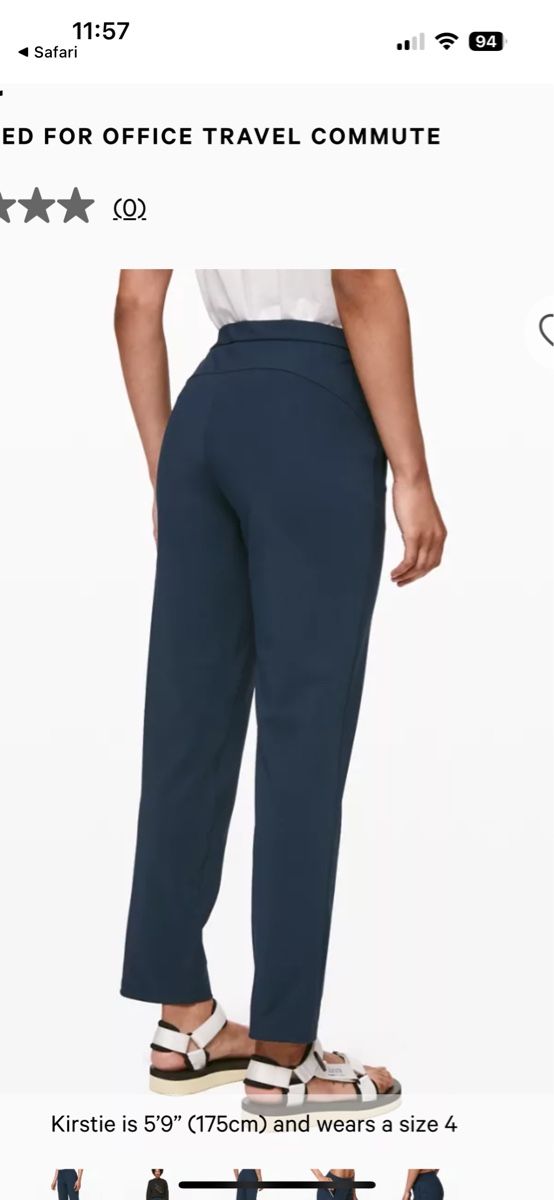 Lululemon Pantaloni: Lululemon City Hose, dunkelblau – Nuovo (secondo la descrizione) da Liestal venduto da ell_6xc7 1