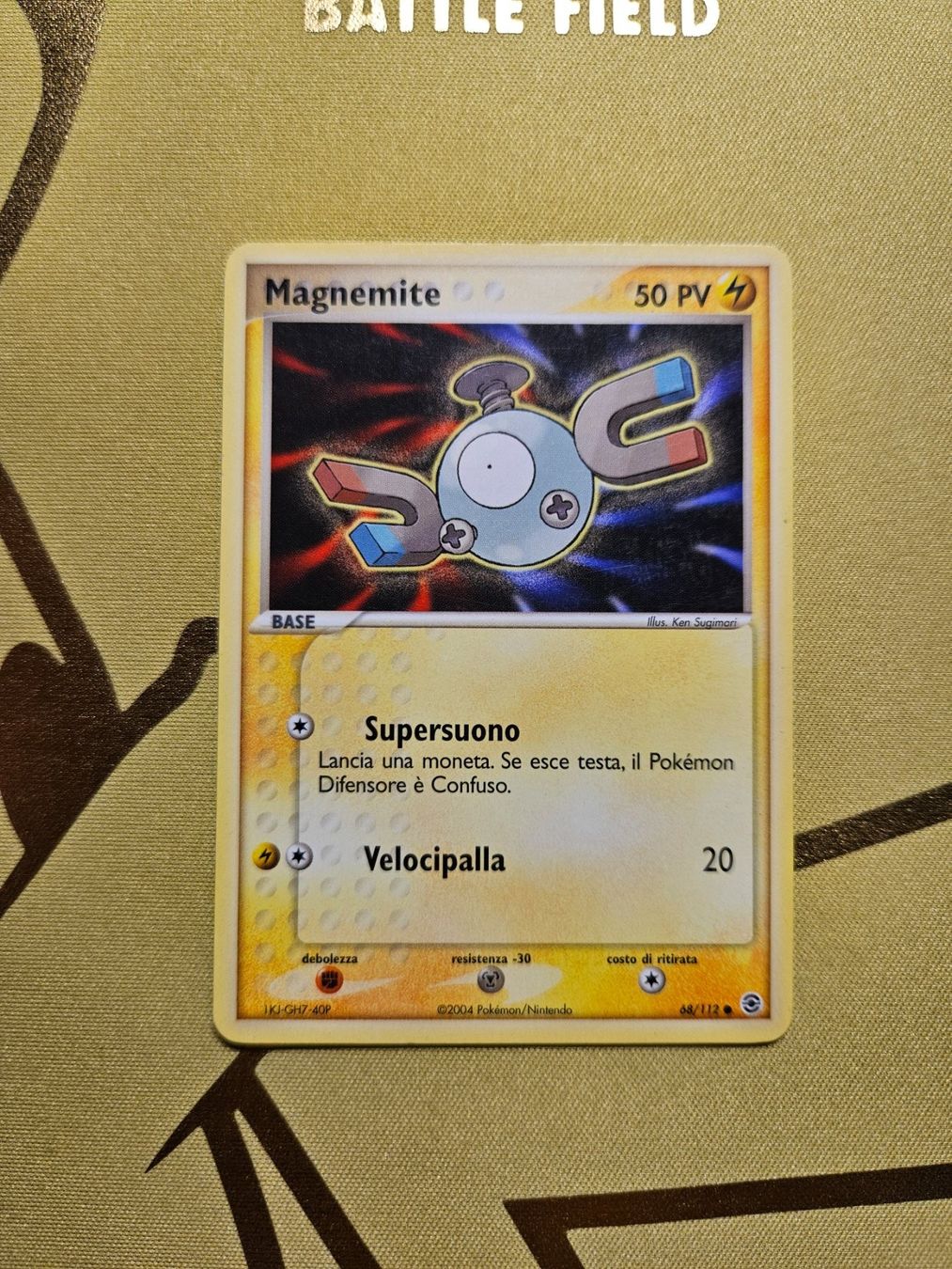 Pokémon Sammelbilder & Trading cards: Red Fire & Green Leaf - Magnemite – Gebraucht aus Bellinzona von