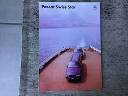 VW Passat Swiss Star Verkaufsprospekt 8 Seiten Okt. 1995