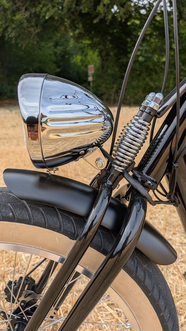 Velos: Exklusives e-Rats Custom Cruiser E Bike mit Springergabel – Gebraucht aus Egolzwil von Schaermike 3
