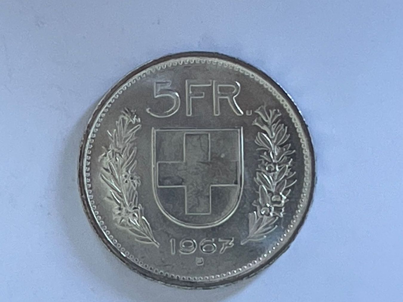Tutti le monete: 5 Fr 1967 – Usato da Erlach venduto da rsci