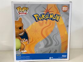 FUNKO POP! POKEMON 851 jumbo size CHARIZARD DRACAUFEU GLURAK