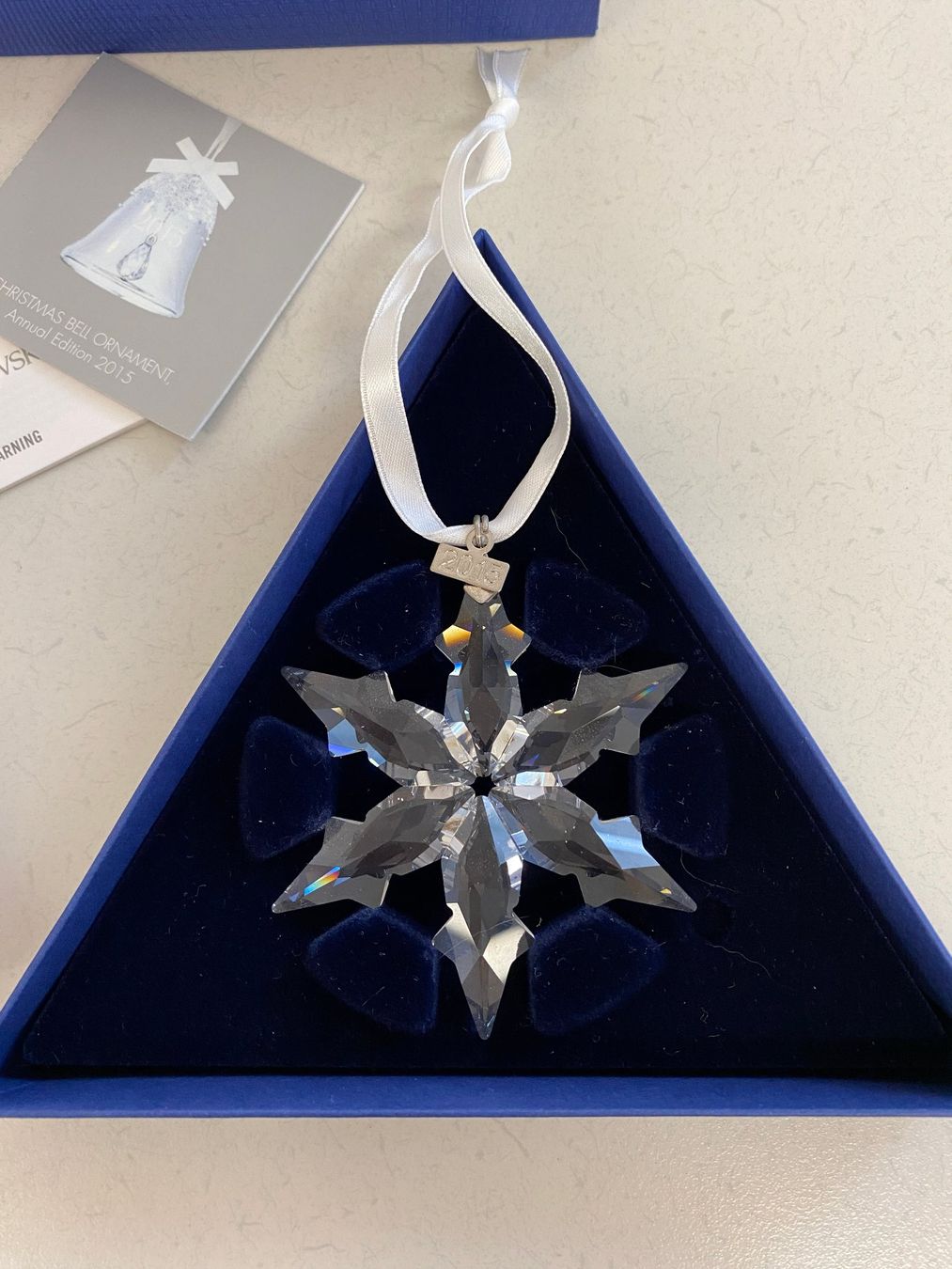 Swarovski Tutte le decorazioni: SWAROVSKI Christmas Ornament 2015, OVP – Nuovo (secondo la descrizione) da Niederhelfenschwil venduto da Chleeblatt1938 2