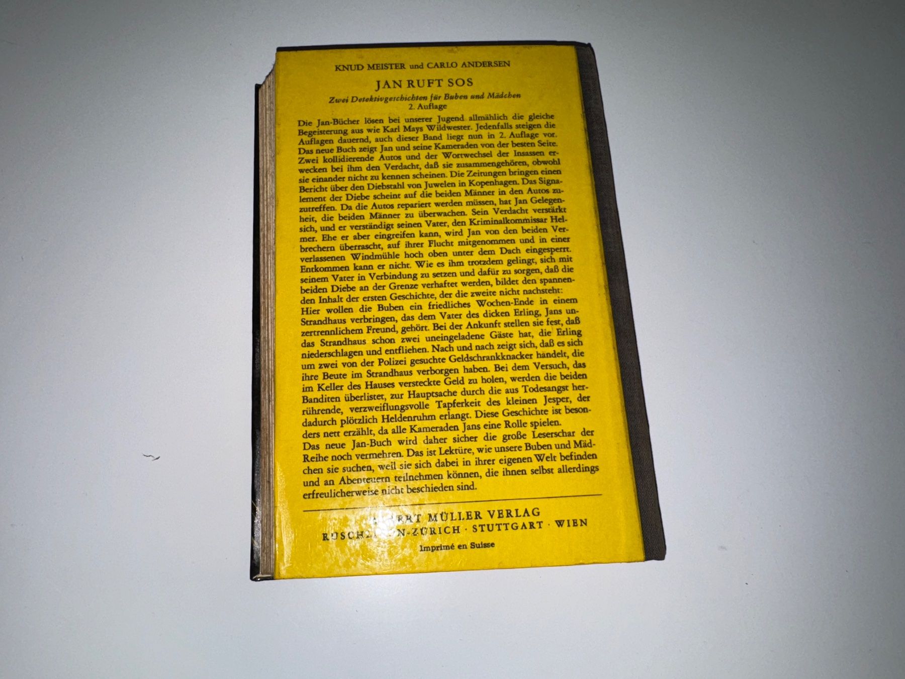 Libri: BUCH: Jan ruft SOS – Usato da Grosswangen venduto da Kleine.Knoepfe 8