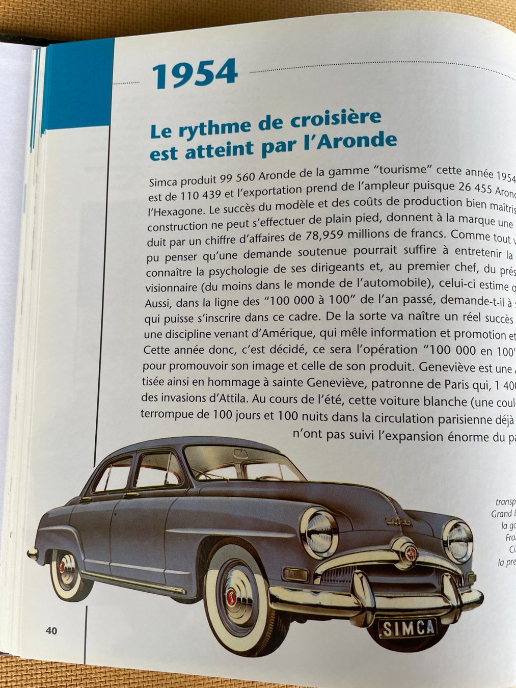 Libri: La Simca Aronde de mon père – Usato da Studen BE venduto da Cha1724 3