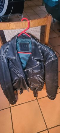Motorradjacke Leder