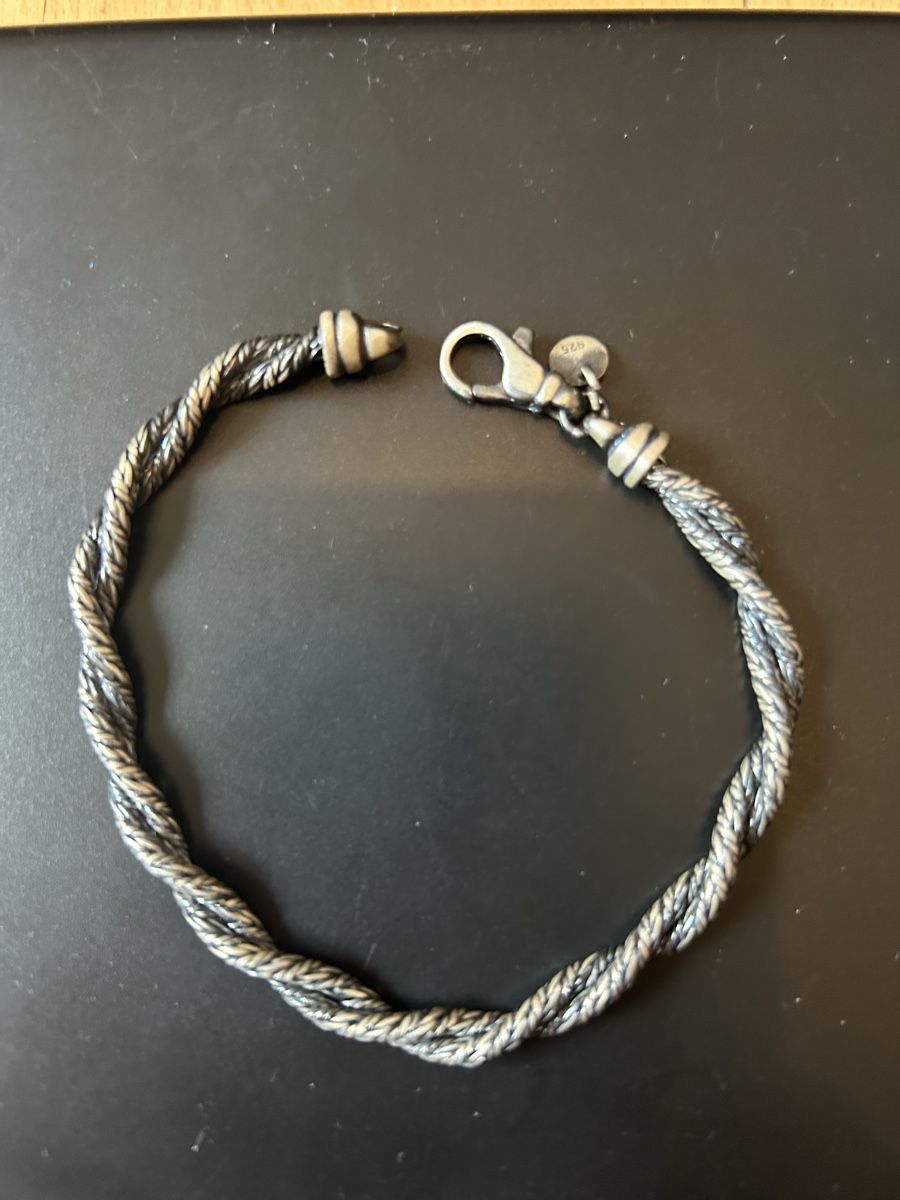 Bracciali & Braccialetti: Silber Armband 925 geflochten NEU – Nuovo (secondo la descrizione) da Basel venduto da Betav8 1