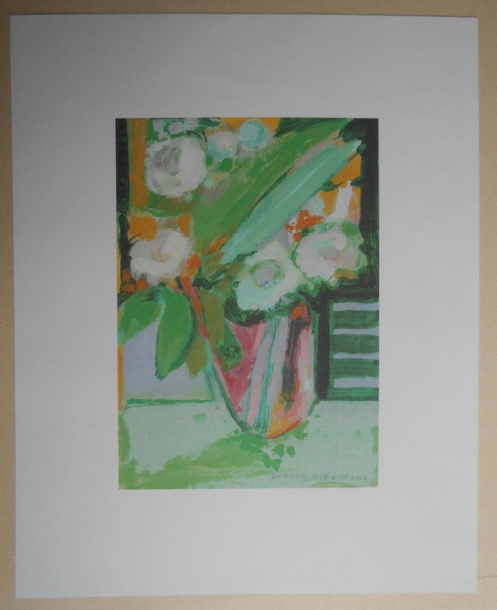 Gemälde: Dorette Huegin. Aquarell von 2002. – Gebraucht aus Basel von Domba
