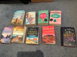 Bücherpaket Romane - 9 Stück wie Abbildung