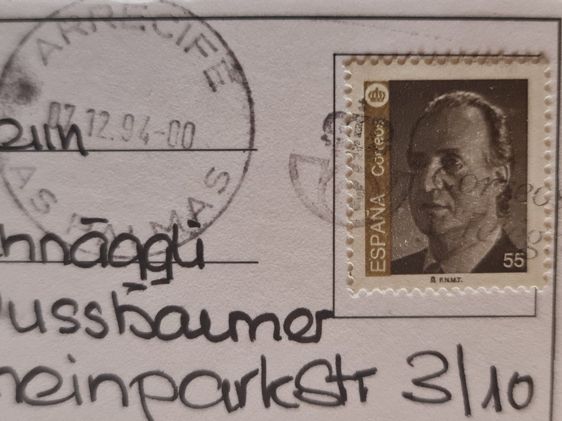 Cartoline postali: Ansichtskarte Kaktus Lanzarote Spanien – Usato da Dintikon venduto da Vexi 1