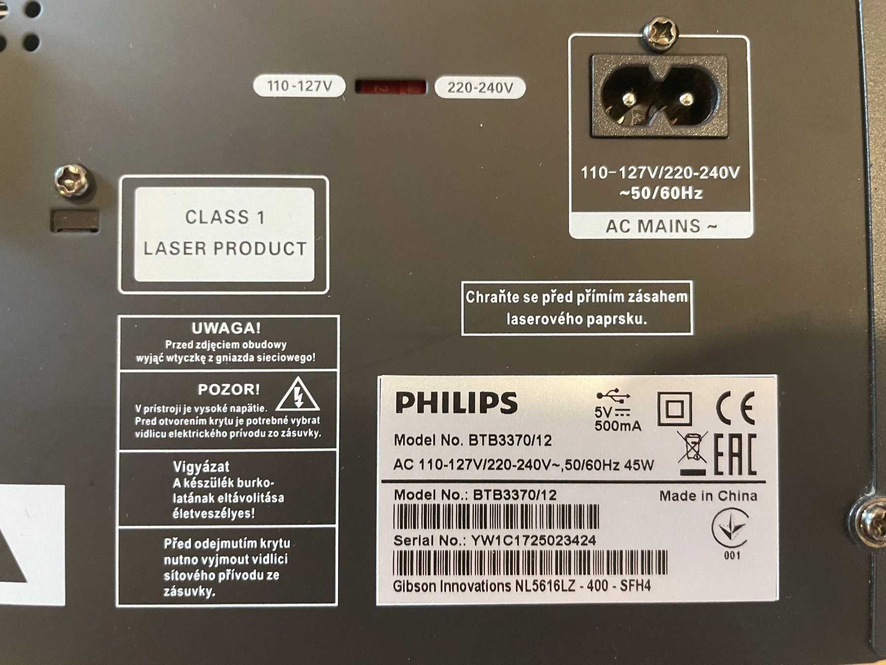 Philips Lecteur multimedia & Streamer: Philips MICRO MUSIC SYSTEM BTB3370 mit zwei Speaker - Top – D'occasion à Affeltrangen par Mowgli_123 8