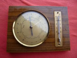 Antik Barometer Thermometer Hygrometer Zeis Wetterstation