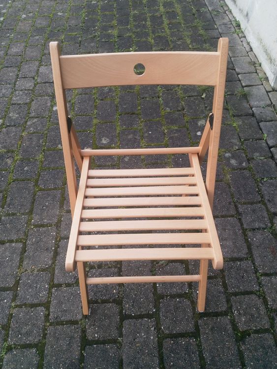 Zu verkaufen 3 Stk. Ikea Klappstuhl Terje Neu !! Kaufen auf Ricardo