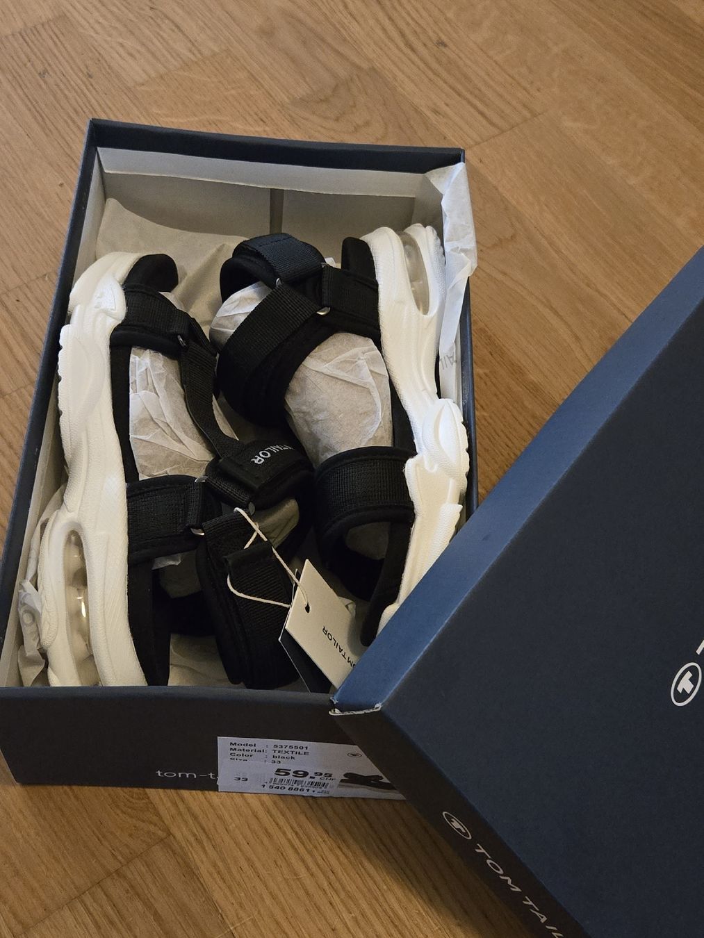 Tom Tailor Scarpe per ragazzi: Tom Tailor Sandalen Kinder Gr. 33 Neu OVP – Nuovo e nell'imballaggio originale da Zürich venduto da Lenalady98 1