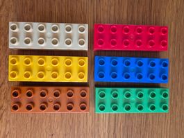 Lego Duplo Bausteine 2 x 6 Noppen 6 Stück (1129)
