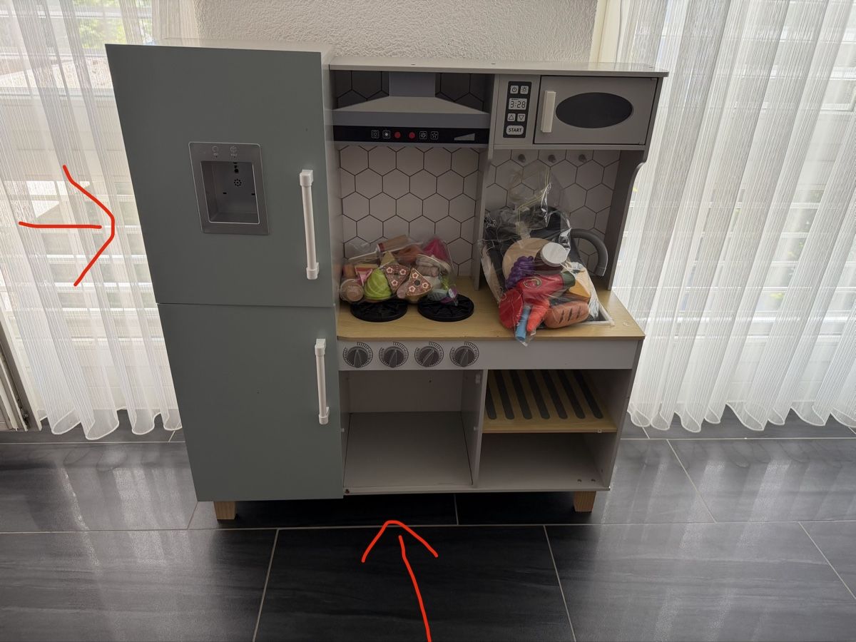 Cucine complete: Spielküche / Kinderküche mit Licht  – Usato da Biel/Bienne venduto da esan3 1