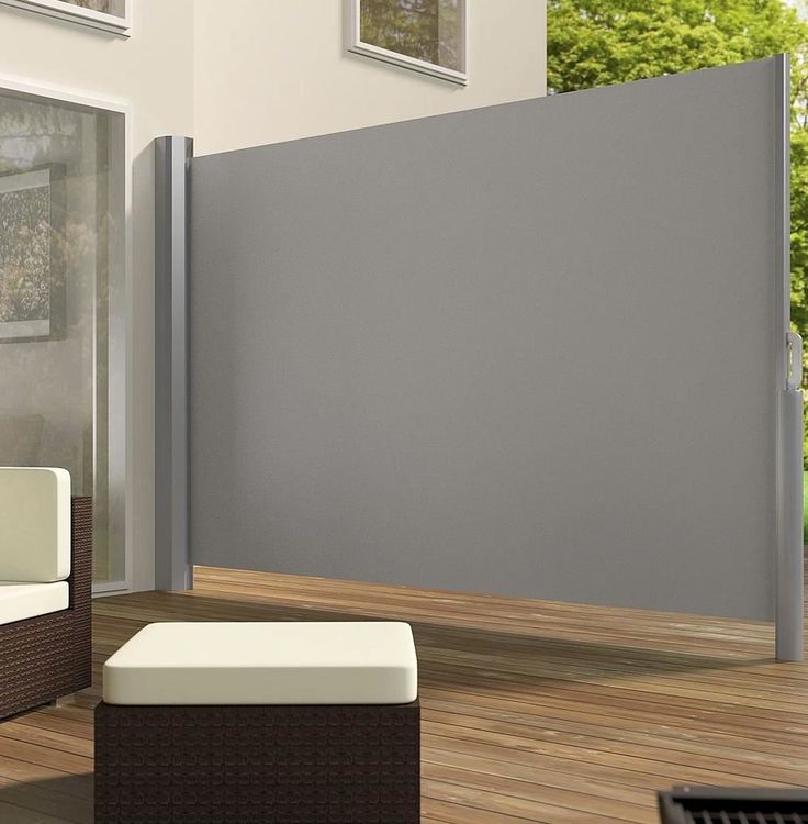 Seitenmarkise ausziehbar 200 x 300 grau Kaufen auf Ricardo