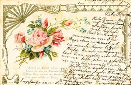 Blumen - Litho + 1902