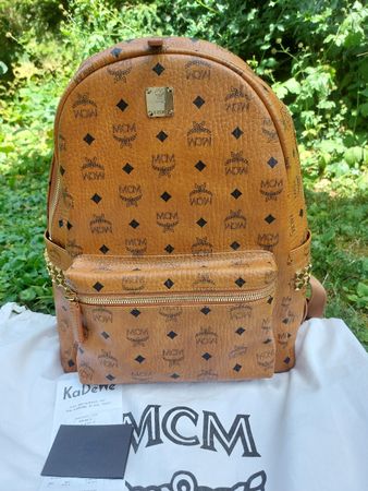 Orig. MCM Visetos Monogram Rucksack large